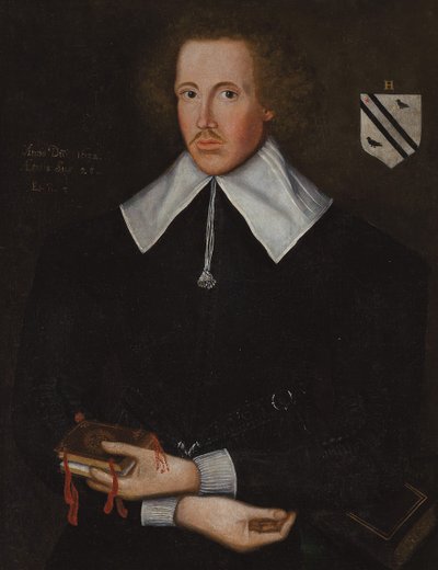 Portret van een heer, 28 jaar, 1632 door Robert Peake