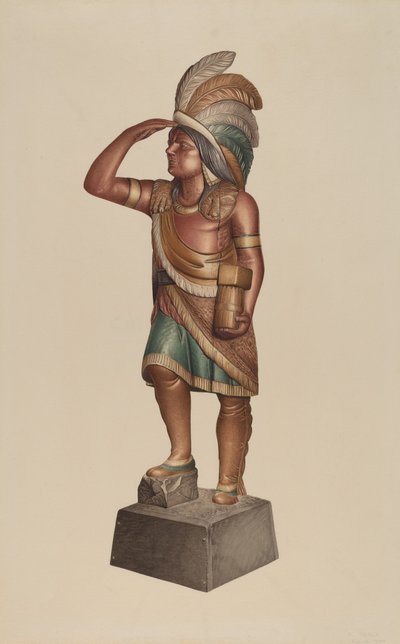 Sigarenwinkel Indiaan door Robert Pohle