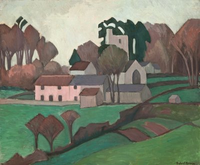 Clayhidon Kerk door Robert Polhill Bevan