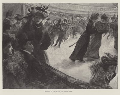 Heropening van de Schaatsbaan, Niagara Hall door Robert Ponsonby Staples
