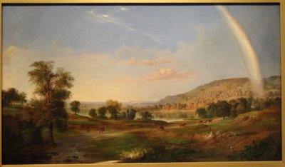 Landschap met Regenboog door Robert S. Duncanson