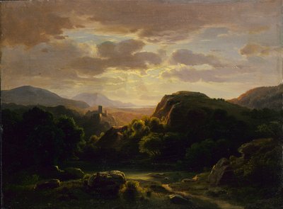 Herinneringen aan een scène in de buurt van Auerbach door Robert S. Duncanson
