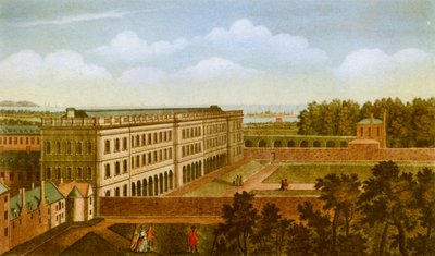 De Bibliotheek van Trinity College, Dublin door Robert Sayer