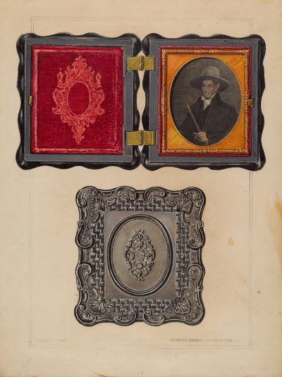 Daguerreotypie kist door Robert Schuerer