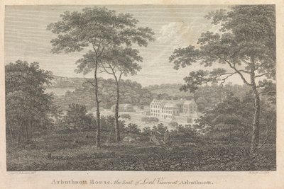 Arbuthnott House, de zetel van Lord Viscount Arbuthnott; pagina 10 (Volume One) door Robert Scott