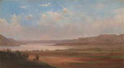 Uitzicht op Lake Pepin, Minnesota, 1862 door Robert Scott Duncanson