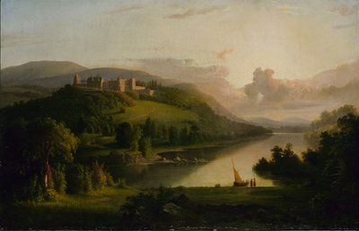 Schotse Hooglanden, ca. 1848-1852 door Robert Seldon Duncanson