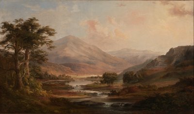 Schots Landschap, 1871 door Robert Seldon Duncanson
