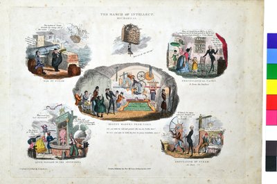 Mars van het intellect. Mechanisch door Robert Seymour