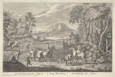 Het opjagen van het hert door Robert Sheppard