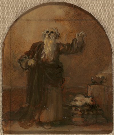 Abraham en Isaak door Robert Smirke