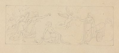 Allegorische scène door Robert Smirke