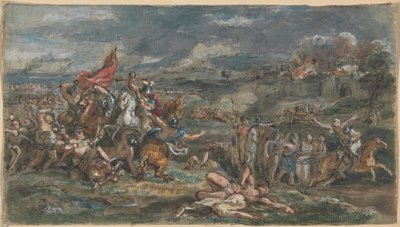 Slagveld door Robert Smirke