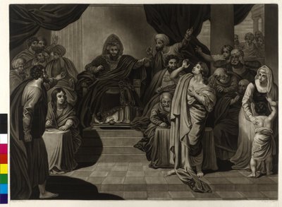 Hoofdstuk VII psalm CX door Robert Smirke