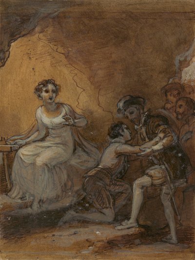 Ferdinand Verenigd met zijn Vader door Robert Smirke