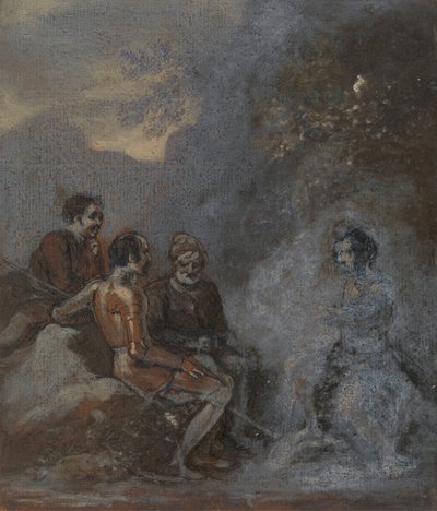Oberon en Puck door Robert Smirke