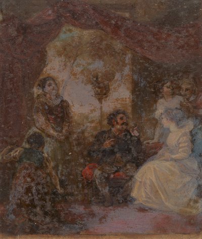 [Een van] Illustraties bij Shakespeare door Robert Smirke
