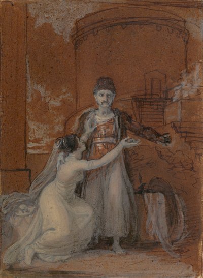 [Een van] Illustraties bij Shakespeare door Robert Smirke