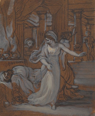 [Een van] Illustraties bij Shakespeare door Robert Smirke