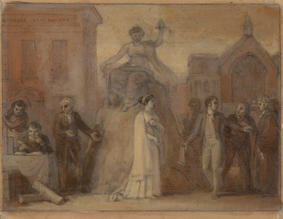 [Een van] Illustraties bij Shakespeare door Robert Smirke