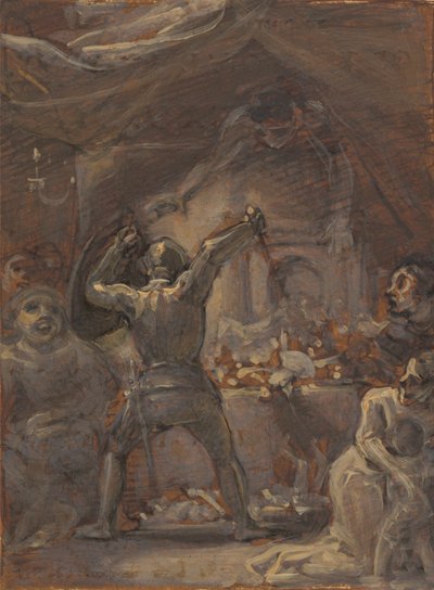[Een van] Illustraties bij Shakespeare door Robert Smirke