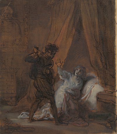 [Een van] Illustraties bij Shakespeare door Robert Smirke