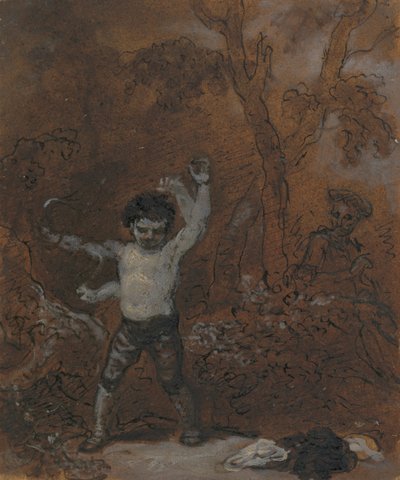 [Een van] Illustraties bij Shakespeare door Robert Smirke