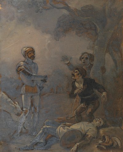 [Een van] Illustraties bij Shakespeare door Robert Smirke
