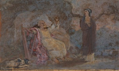 [Een van] Illustraties bij Shakespeare door Robert Smirke