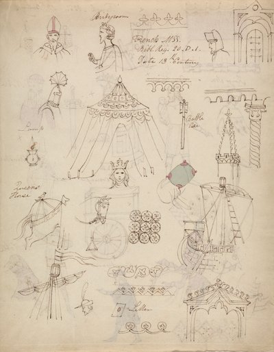 Studies uit een Franse MSS Bijbelregister door Robert Smirke
