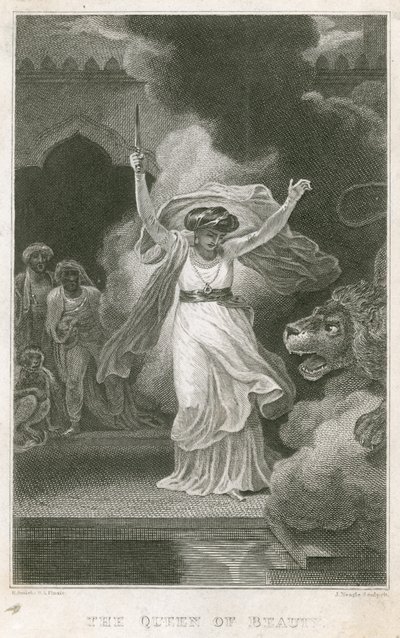 De koningin van schoonheid door Robert Smirke