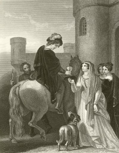 Verraad van Elfrida door Robert Smirke