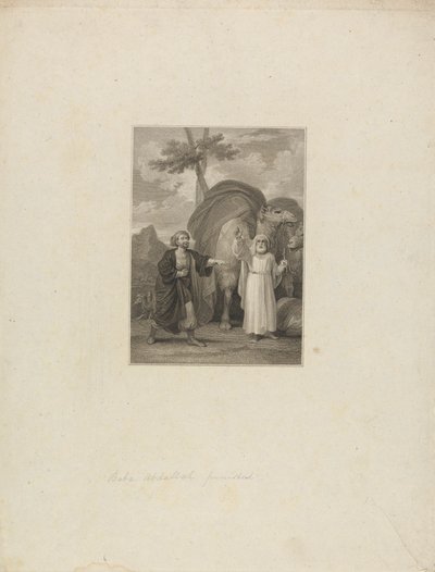 Zonder titel: Baba Abdallah gestraft door Robert Smirke