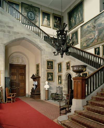 Uitzicht op de Trapzaal door Robert Smirke