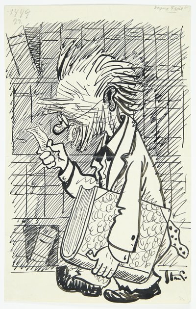 Blad voor "Dagens flue" door Robert Storm Petersen