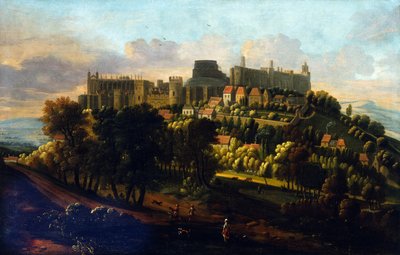 Windsor Castle, c.1670 door Robert Streater or Streeter