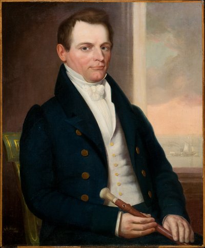 Portret van een Man 1830 door Robert Street