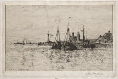Harlingen door Robert Swain Gifford