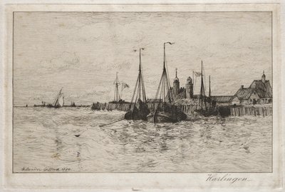 Harlingen door Robert Swain Gifford
