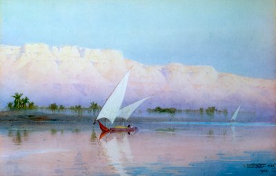 Boot op de Nijl door Robert Talbot Kelly