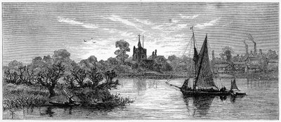 Chiswick, Londen, 1880 door Robert Taylor Pritchett