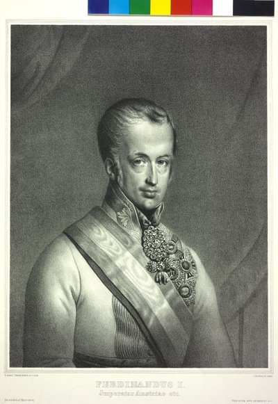 Keizer van Oostenrijk Ferdinand I door Robert Theer