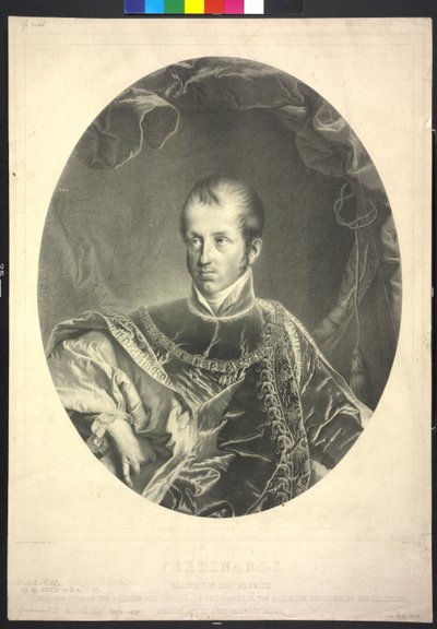 Koning van Hongarije en Bohemen Ferdinand I Keizer van Oostenrijk door Robert Theer