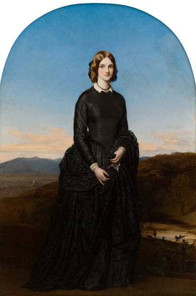 Portret van de eerbiedwaardige Selina Weld Forester, gravin van Bradford door Robert Thorburn