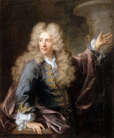 Portret van de beeldhouwer Jean Cornu 1650-1715 door Robert Tournieres