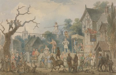 Mountebank, 1844 door Robert Turner