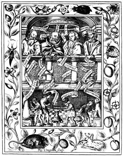 De vier grote alchemisten door Robert Vaughan