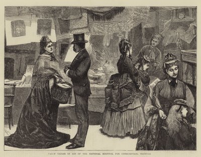 Fancy Bazaar ten Bate van het Nationaal Ziekenhuis voor Longziekten, Ventnor door Robert Walker Macbeth