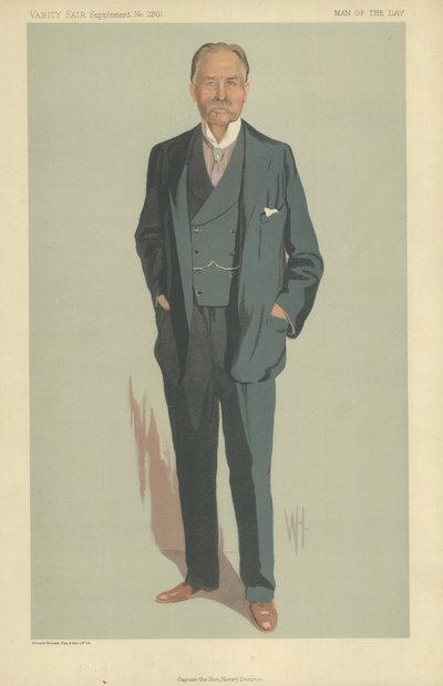 Kapitein de Eerwaarde Henry Denison door Robert Wallace Hester