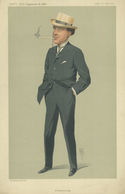 Mr Laurence Irving door Robert Wallace Hester